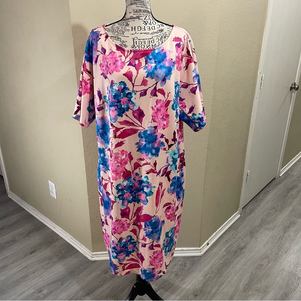 Floral Print Women's Dress‎